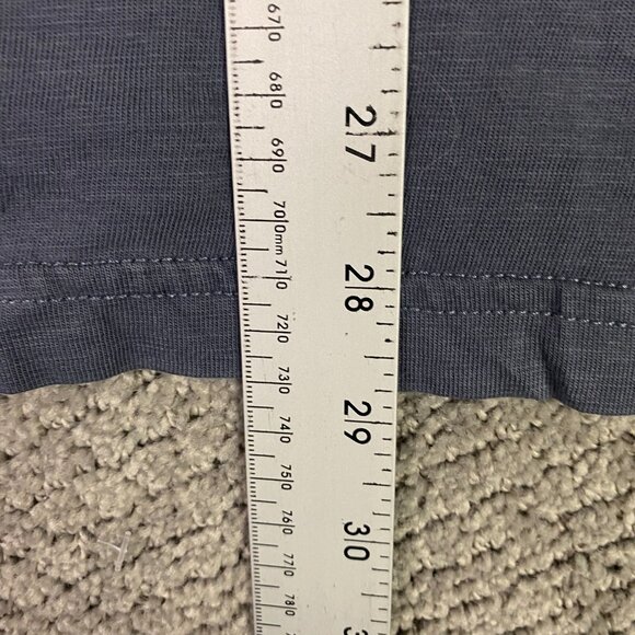 Faherty Sunwashed Pocket Tee T Shirt Men's XL Gray Organic Cotton T Shirt - Picture 8 of 10